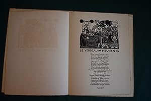 Notre Zodiaque. Vers de Thomas Braun et de poètes du temps. Images de Robert Perniaux en gravures...