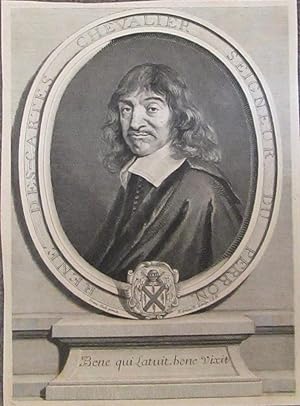 Portrait of French Philosopher, Mathematician and Scientist René Descartes [1596-1650].