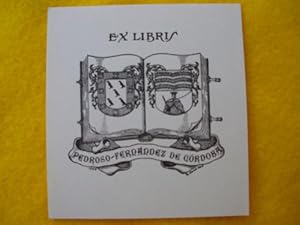 EX LIBRIS : PEDROSO - FERNÁNDEZ DE CÓRDOBA