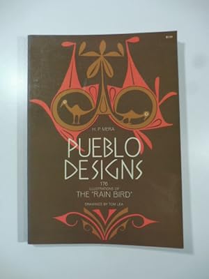 Pueblo Designs 176 illustrations of the "rain bird"