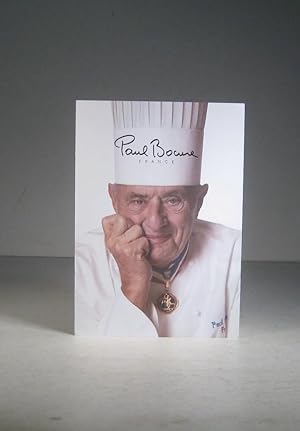 Paul Bocuse. Menu. Dîner gastronomique