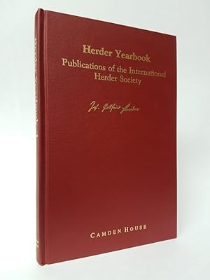 Herder Yearbook Vol. 1: Publications of the International Herder Society