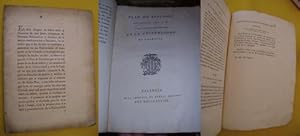 PLAN DE ESTUDIOS APROBADO POR S.M. Y MANDADO OBSERVAR EN LA UNIVERSIDAD DE VALENCIA 1787