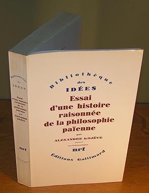 ESSAI D’UNE HISTOIRE RAISONNÉE DE LA PHILOSOPHIE PAIENNE ; tome 1 ; Les Présocratiques (1ère édit...