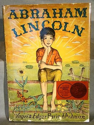 Abraham Lincoln. Signed picture book lithographed in five colors by the authors, in the original ...