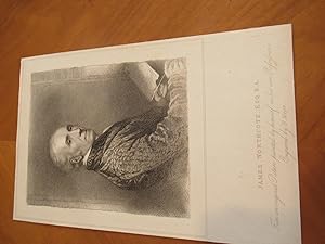 James Northcote, Esq. R. A. (Original Antique Engraving)