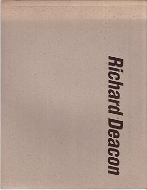 Richard Deacon Exhibition Carnegie Museum of Art 1988-9