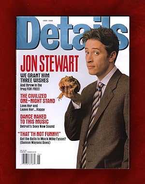 Details Magazine - June, 1999. Jon Stewart Cover. Kate Hudson, Goldie's Kid; Damon Wayans; Eminem...
