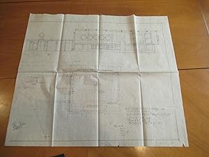 Three Original Architectural Drawings For Movie Set Used In "Bridge & Pilot House On Ocean Liner ...