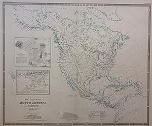 Mountain Chains in North America; with Humboldt's Plan of The Volcano of Jorullo and an enlarged ...