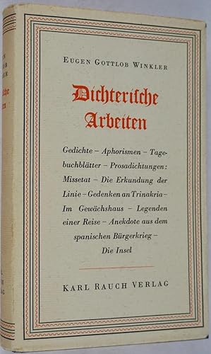 Dichterische Arbeiten.Hrsg: Hermann Rinn und Johannes Heitzmann.