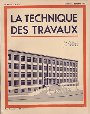 La Technique des Travaux Revue mensuelle des Procédés de Construction Moderne N°9-10 Septembre-oc...