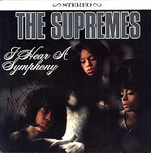 I Hear a Symphony (MOTOWN LP HEAVY VINYL EUROPEAN RE-RELEASE WARMLY INSCRIBED BY BRIAN HOLLAND TO...