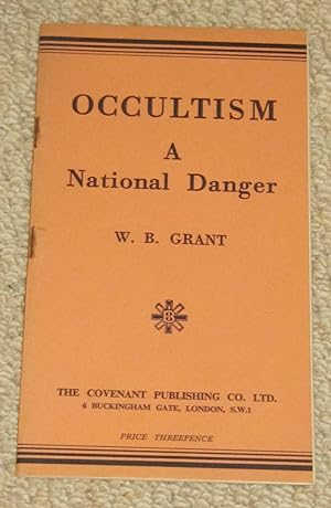 Occultism - A National Danger