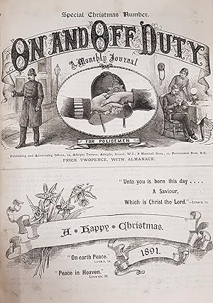 On and Off Duty: A Monthly Journal for Policemen, 1891 & 1892 Complete.