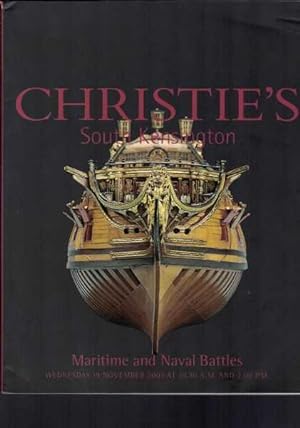 Christie's South Kensington - Maritime and Naval Battles Auction Catalogue - 19 November 2003