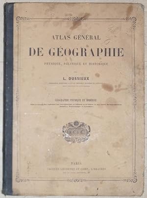 Atlas général de géographie physique, politique et historique. Géographie physique et moderne