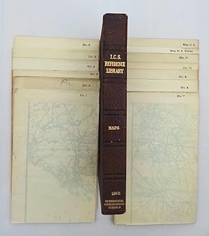 I. C. S. Reference Library - Maps - 129B - Railway Mail Service Maps