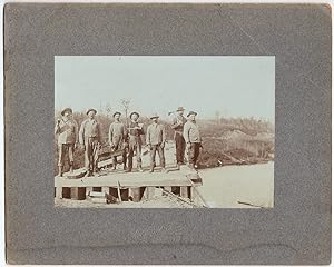 Occupational cabinet card photographs of Wisconsin lumbermen