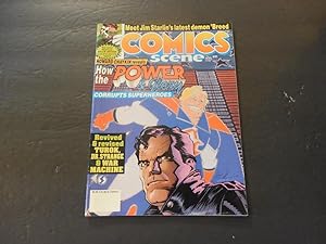 Comics Scene #41 Apr 1994 Dr Strange; War Machine; Jim Starlin; Chaykin