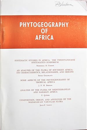 Phytogeography of Africa