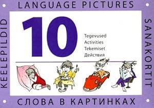 Komplekt Keelepildid / Language Pictures / Sanakortit / Slova v kartinkakh 10-12