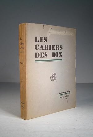 Les Cahiers des Dix. Numéro 10