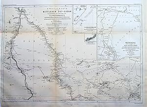1876 and 1877 Two Special Maps of Middle Eastern Sudan Primarily Based on E. de Pruyssenaere's As...