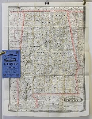 CRAM'S TOWNSHIP AND RAIL ROAD MAP OF ALABAMA