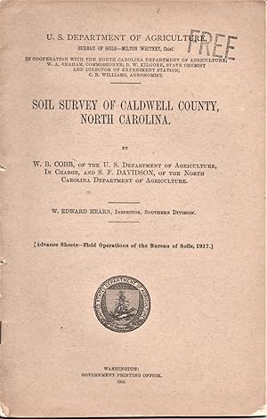 SOIL SURVEY OF CALDWELL COUNTY, NORTH CAROLINA