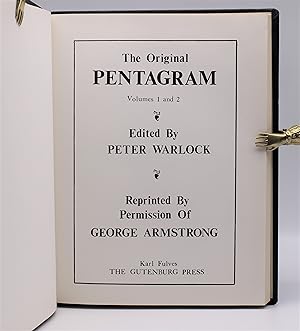 THE ORIGINAL PENTAGRAM VOLUMES 1 AND 2