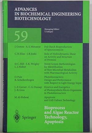 Advances in Biochemical Engineering Biotechnology, vol. 59: Bioprocess and Algae Reactor Technolo...