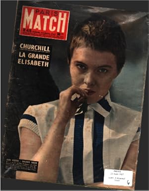 Paris match n° 415 / 23 mars 1957 / sophia loren - fernand raynaud - grace kelly