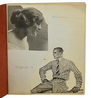 "Blanche" (Anonymous handmade manuscript of cut-outs of magazine illustrations, loosely narrated)