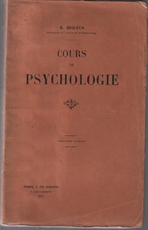 Cours de psychologie (7ème édition)
