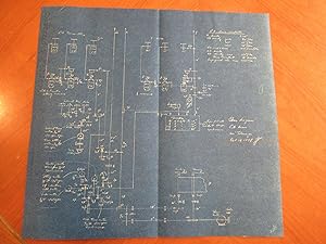 (Astronomy) Original Drawing "Gear Diagram / R. A. Drive / 200" Telescope / Oct 19, 1930" For Mt ...