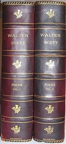 The Poems of Sir Walter Scott, Unusually Illustrated: In Two Volumes