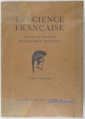 La science française Tome Premier