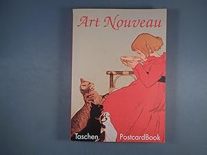 Art Nouveau Postcard Book