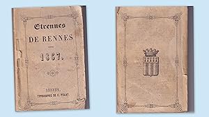 Étrennes de Rennes et du département d'Ille-et-Vilaine pour l'Année 1857 [Bretagne].