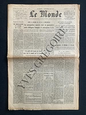 LE MONDE-N°5284-VENDREDI 12 JANVIER 1962
