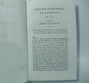 Storia di una malattia epidemica che domino' nel territorio Reggiano l'anno 1827 scritta dal D. G...
