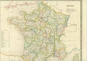 France. (19th Century Map).