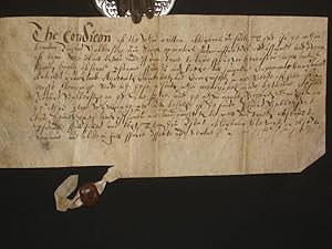 Land Deed Dated 1629-Vellum