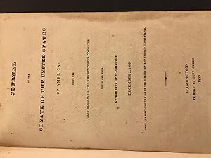 Journal of the Senate of the United States of America - 1833