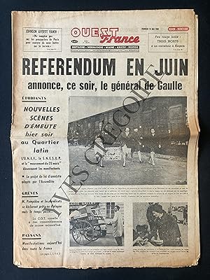 OUEST FRANCE-VENDREDI 24 MAI 1968