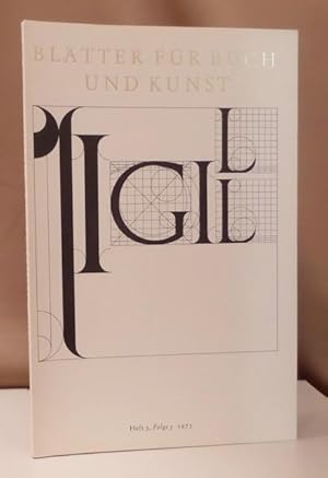 Blätter für Buch und Kunst. Heft 3. Folge 3. Rudolf Niess. Ein Buchzettel namens EXLIBRIS.
