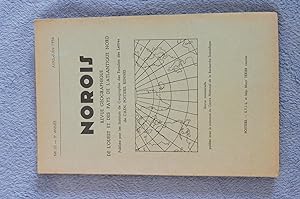 NOROIS Revue Géographique De L'Ouest Et Des Pays De L'Atlantique Nord N° 10 - 3e Année Avril-Juin...