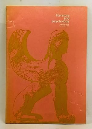 Literature and Psychology, Volume 24, Number 4 (1974)