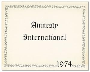 Amnesty International Calendar for 1974